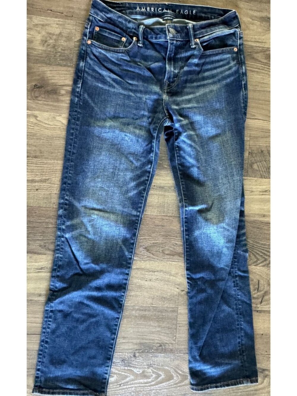 American Eagle Outfitters Original Straight Jeans Medium Wash Men's Size 30x32